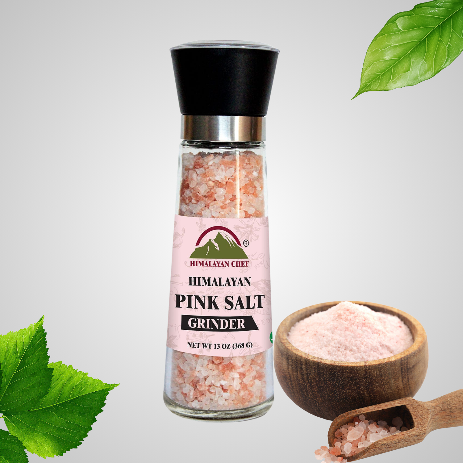 Pink Salt Grinder Refills