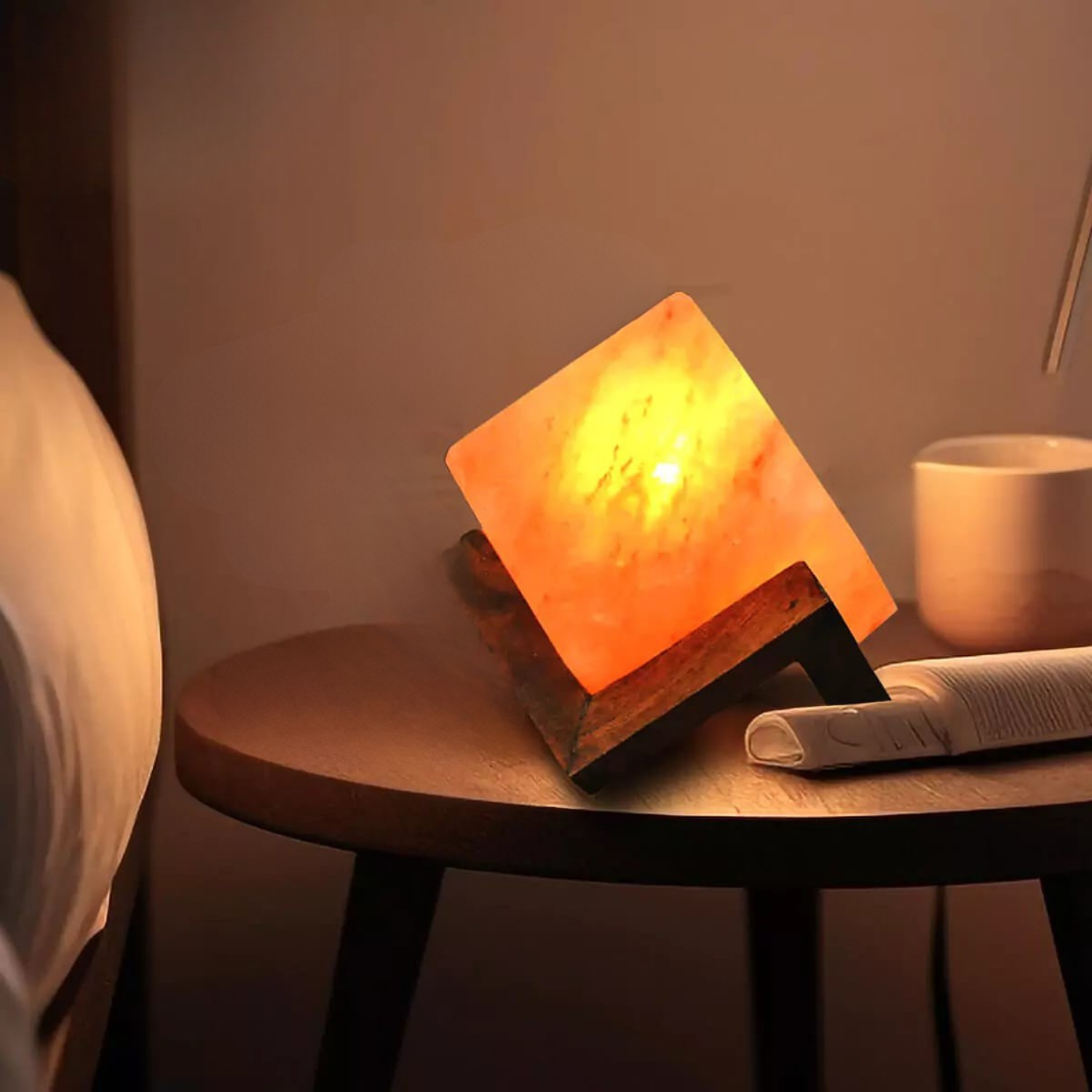 Cube Salt Lamp