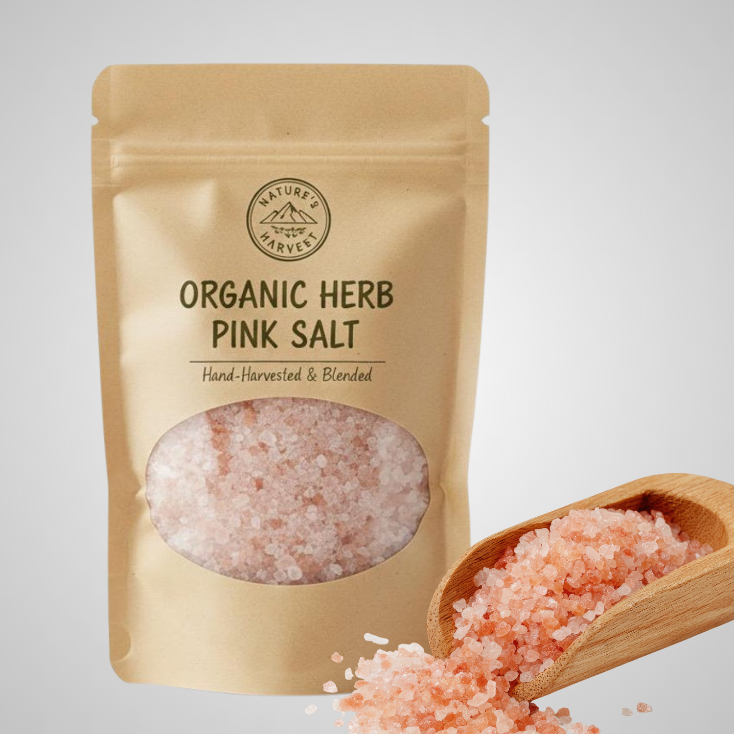 Organic Herb Pink Salt