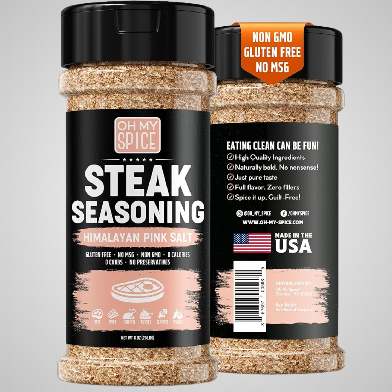 Steak Seasoning Pink Salt